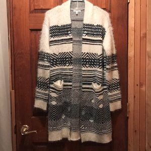 Maurices fuzzy cardigan